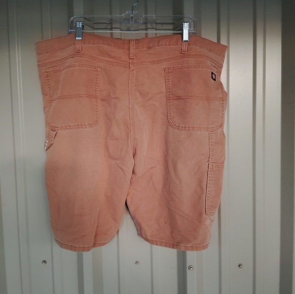 Men's Dickies Cargo Carpenter Tan Khaki Shorts Size 42 - Picture 2 of 3